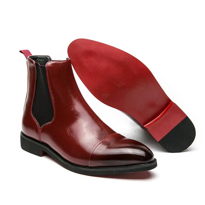 Joaquin | Men's Chelsea Pull-On Dress Boots